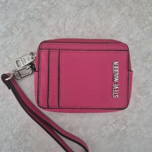 Steve Madden Fuchsia Wristlet